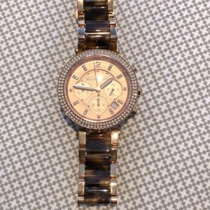 Michael Kors rose gold watch